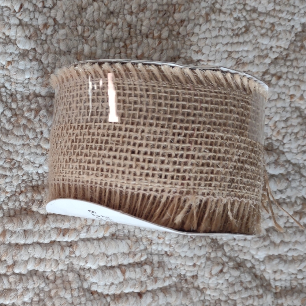 Burlap Ribbon - Picture 1 of 9